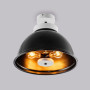 Стельова люстра schoolhouse style D390 black