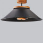 Стельова люстра schoolhouse style D500 black