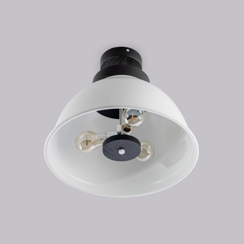 Стельова люстра schoolhouse style D390 white
