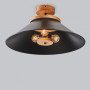 Стельова люстра schoolhouse style D500 black