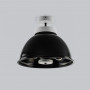 Стельова люстра schoolhouse style D390 black