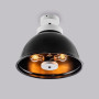 Стельова люстра schoolhouse style D390 black
