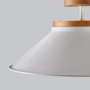 Стельова люстра schoolhouse style D500 white