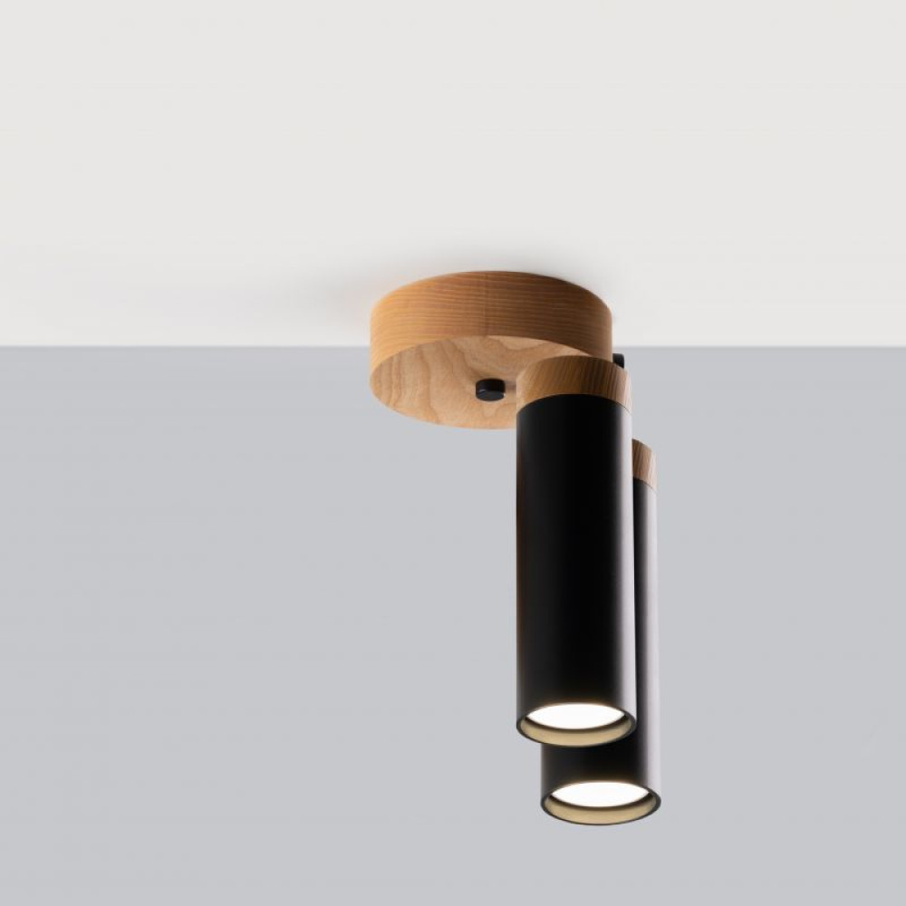 Світильник сучасний Бра лофт  чорний Urban Light double black