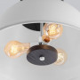 Стельова люстра schoolhouse style D390 white