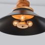 Стельова люстра schoolhouse style D500 black