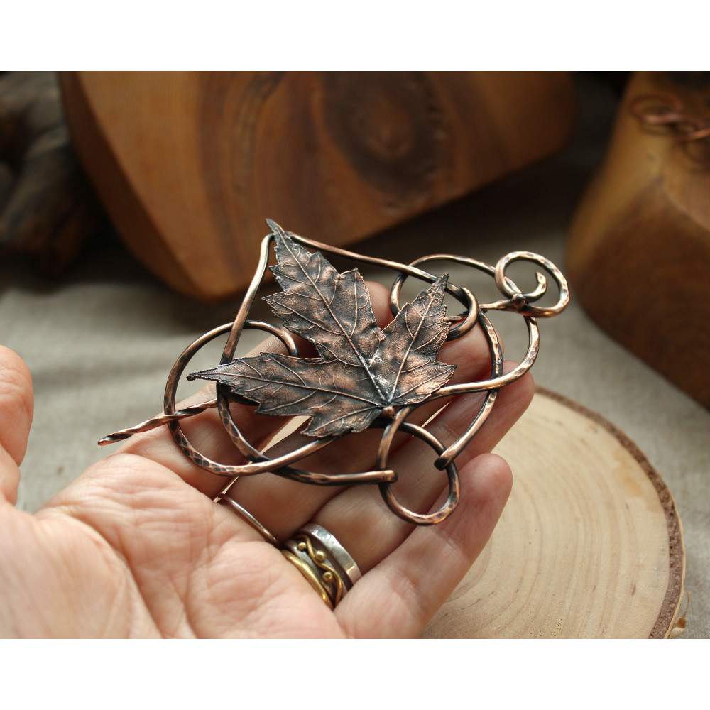 Заколка Гінкго