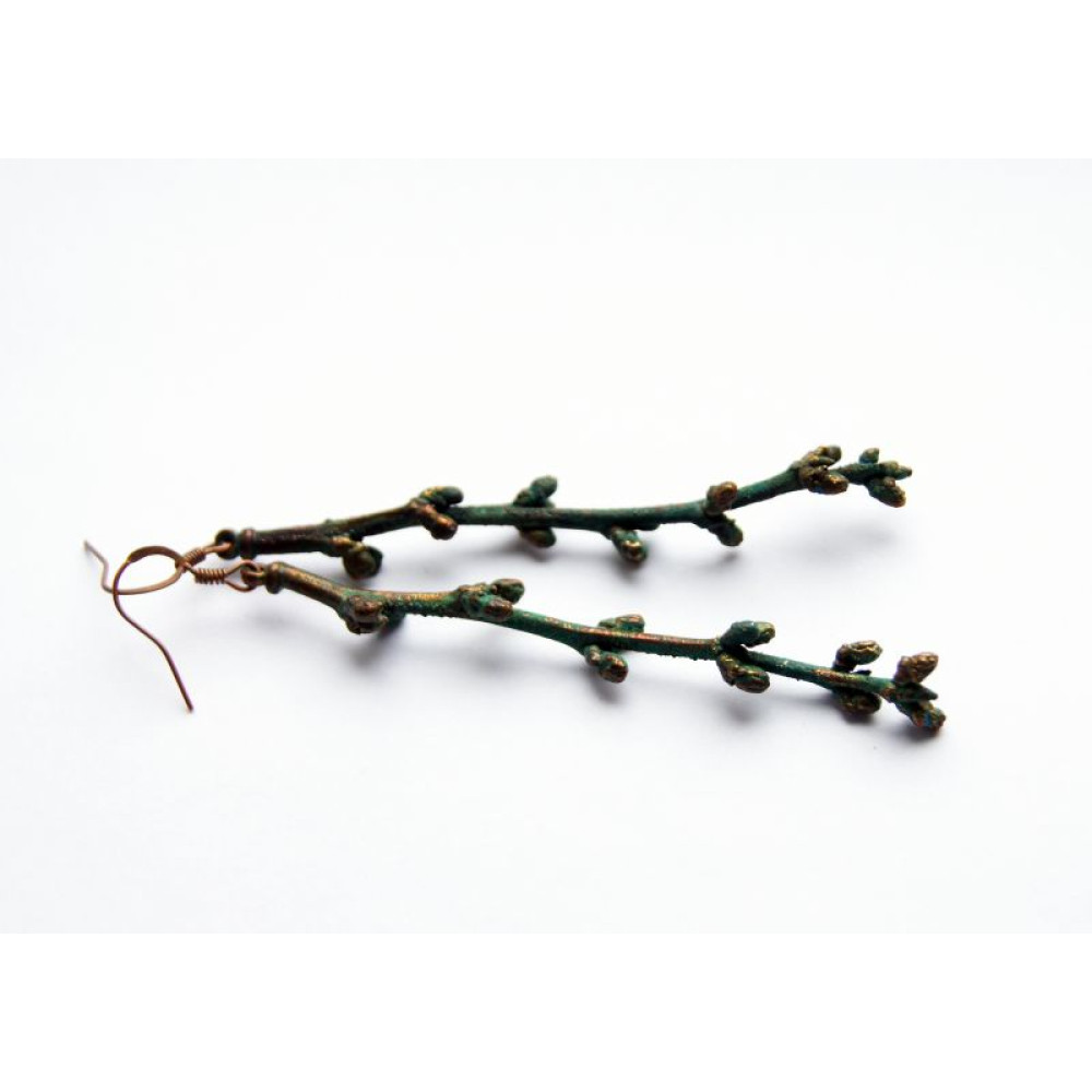 Сережки мідні "Оновлення"