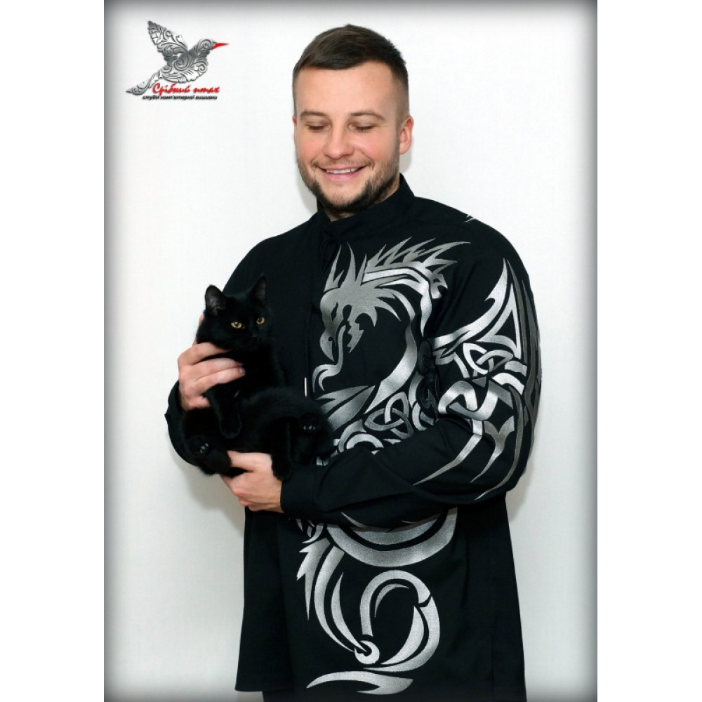 Сорочка з вишивкою "Дракон"