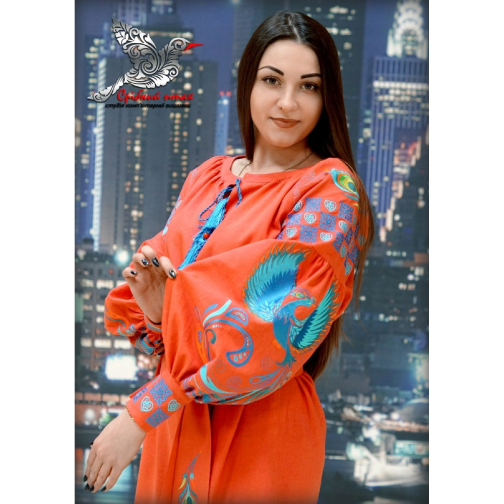 Сукня "Блакитна птаха"