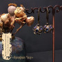 Сережки з лемпворком «Артефакт Часу» 