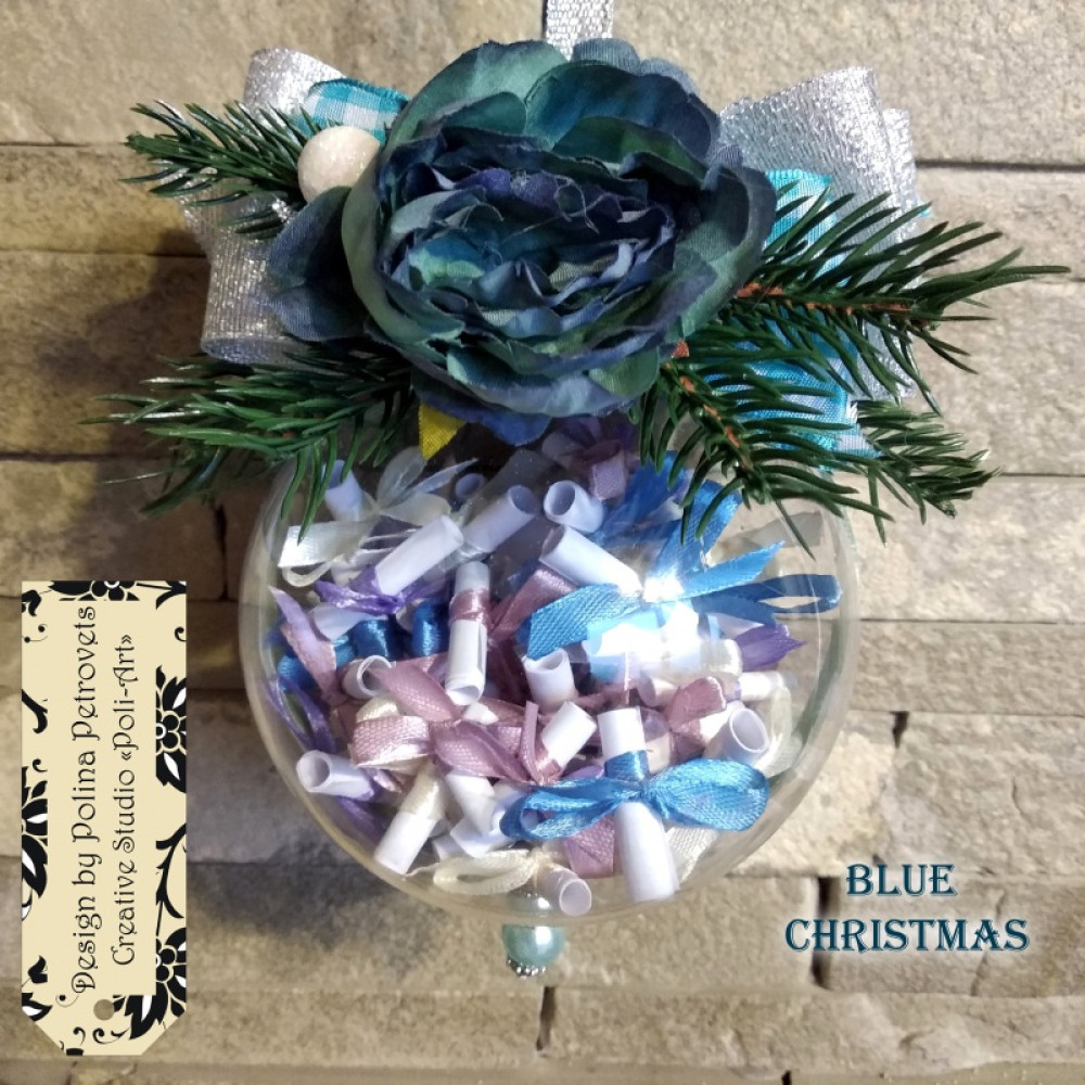 Прикраса на ялинку "BLUE CHRISTMAS"