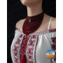 Намисто-пацьорки "Стиглий гранат"