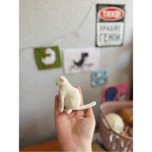 Мʼяка іграшка Котик сидячий 