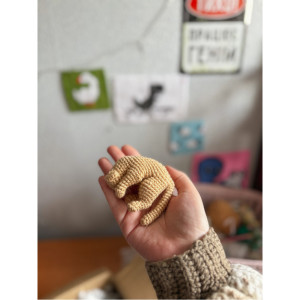 Мʼяка іграшка Котик сплячий 