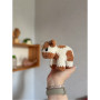 Плюшева іграшка Корівка коричнева