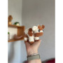 Плюшева іграшка Корівка коричнева