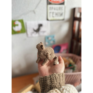 Мʼяка іграшка Котик що чухається