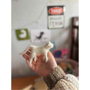 Мʼяка іграшка Котик що йде
