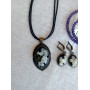Кулон з сухоцвітами