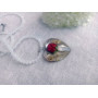 Кулон з трояндою
