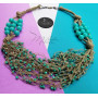 Еко намисто "Бірюзовий бриз