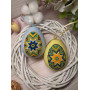 Писанка, Великодній декор з вишивкою