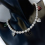 «Сяючі перлини» Кольє з натуральних перлин