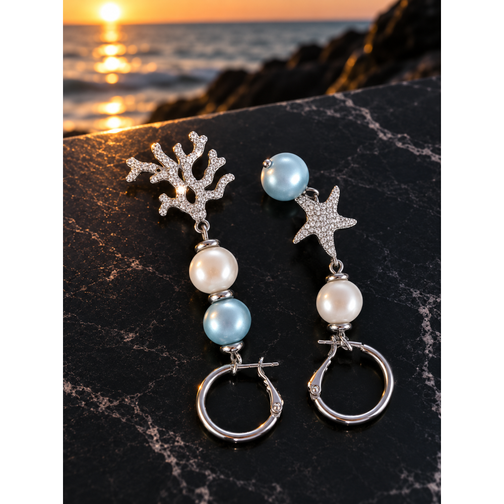 «SEA ​​Dream» Кольє, браслети та сережки-трансформери