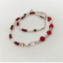 "Милі серденька" Кольє - чокер - браслет 