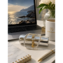 «Marine Gold» Кольє з гематиту (геметину)