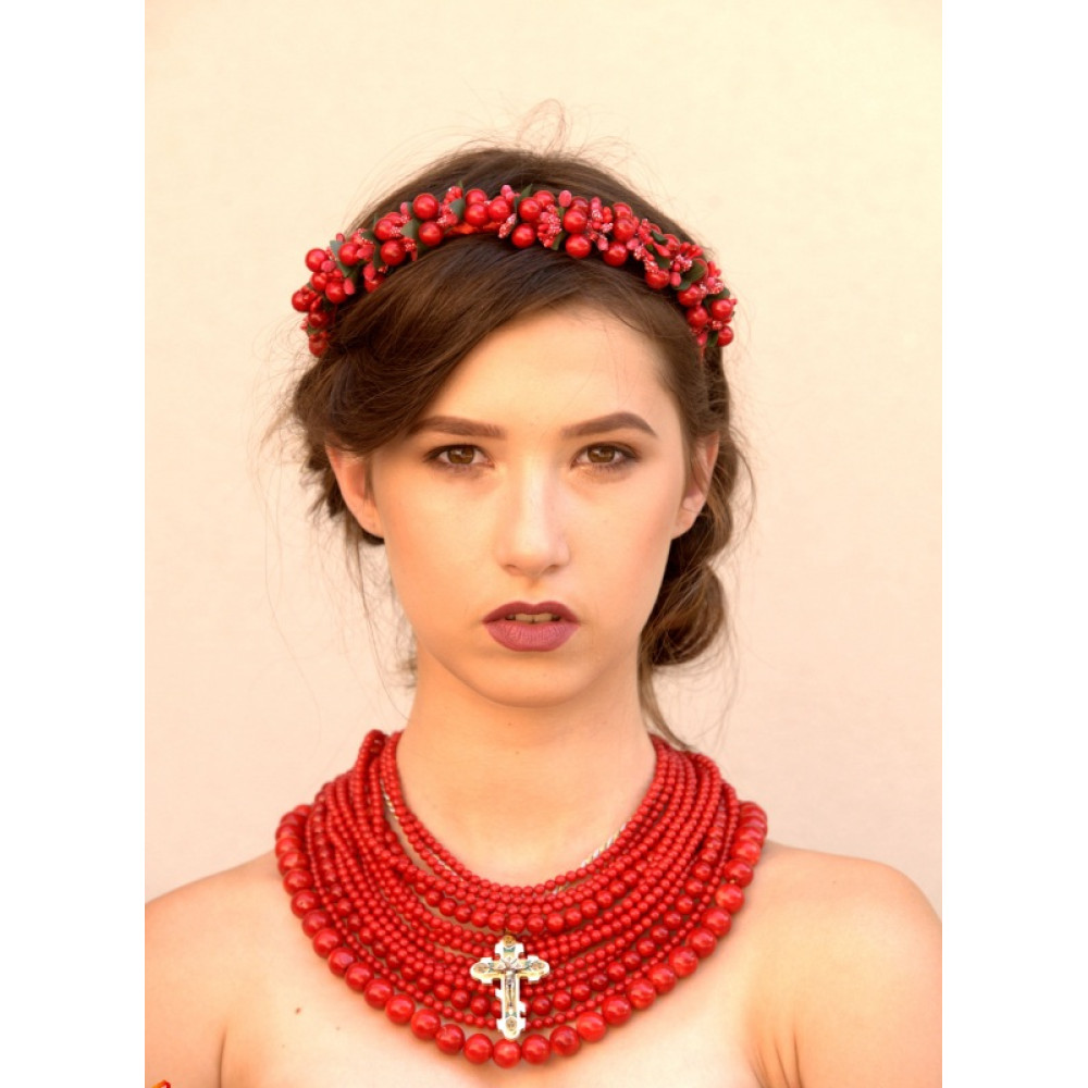 Намисто "Коралова розкіш"