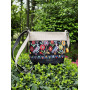 Сумка жіноча з гобеленом "Пташки та квіти" (19075)