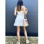 Світла сумка "Lada" з яскравою квіткою (50008)