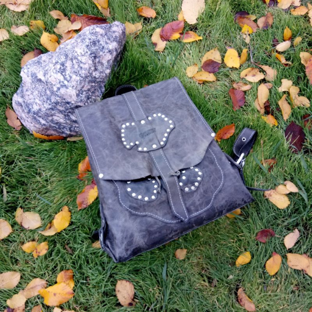 Шкіряний рюкзак "Stone"
