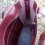 Шкіряна сумка "Burgundy"