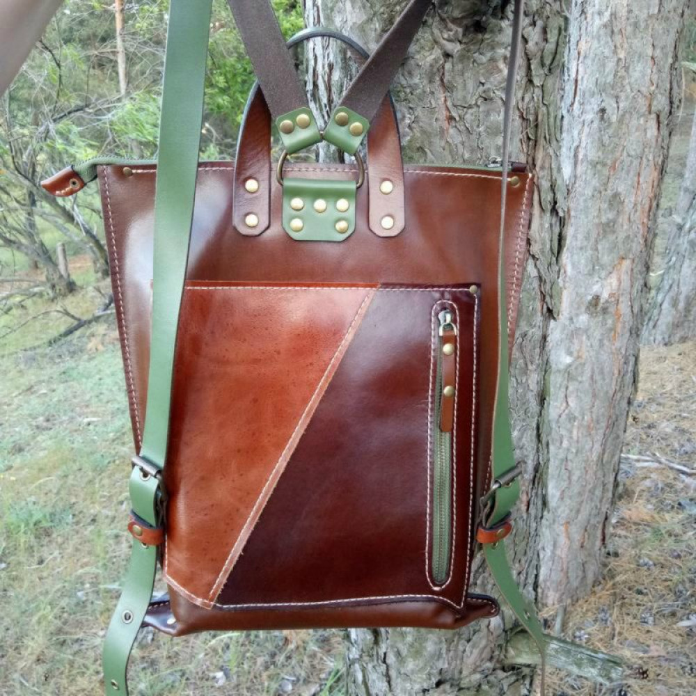 Шкіряний рюкзак «Pine»