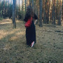 Шкіряний рюкзак слінг «Fire snail»