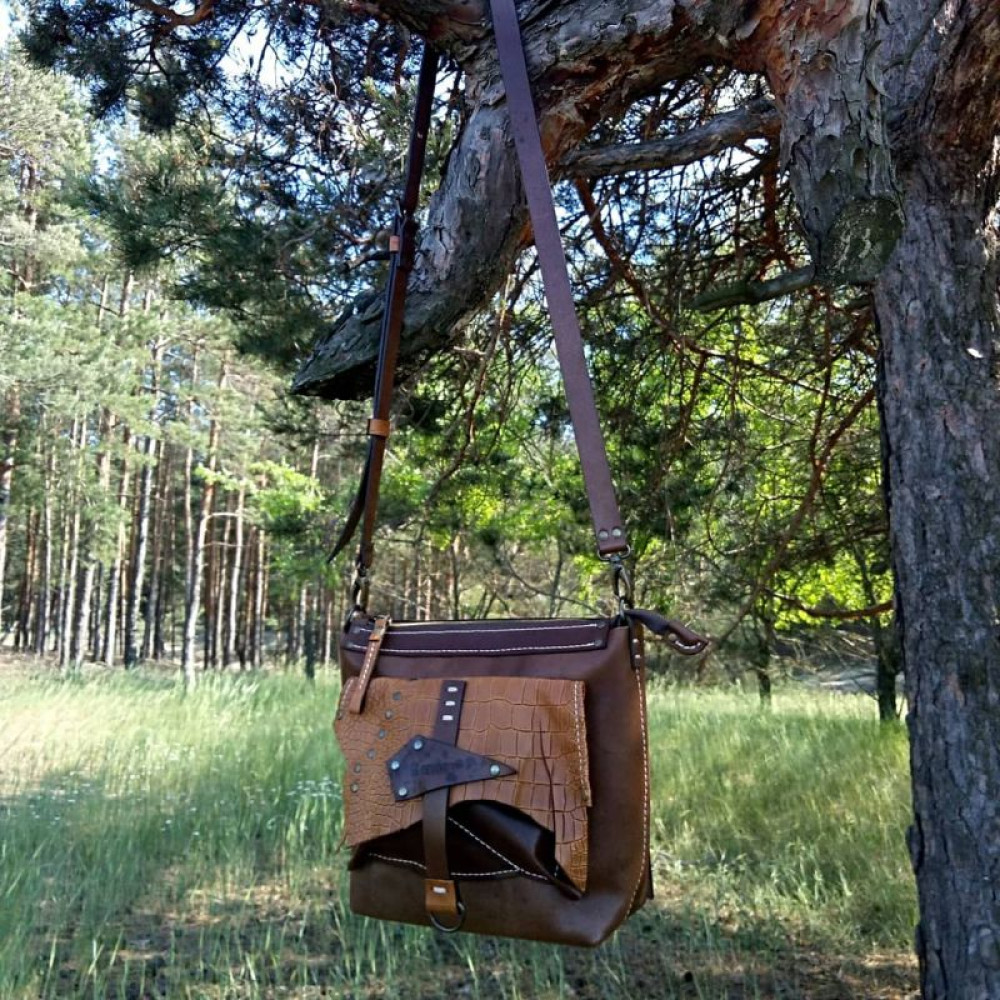 Шкіряна сумка «Woody»