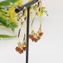 Комплект з гранату Спессартин "Апельсинова рапсодія"