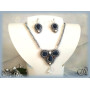Комплект з лазуриту "Зоряна квітка"