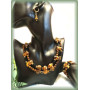 Комплект із тигрового ока "Єгипет"
