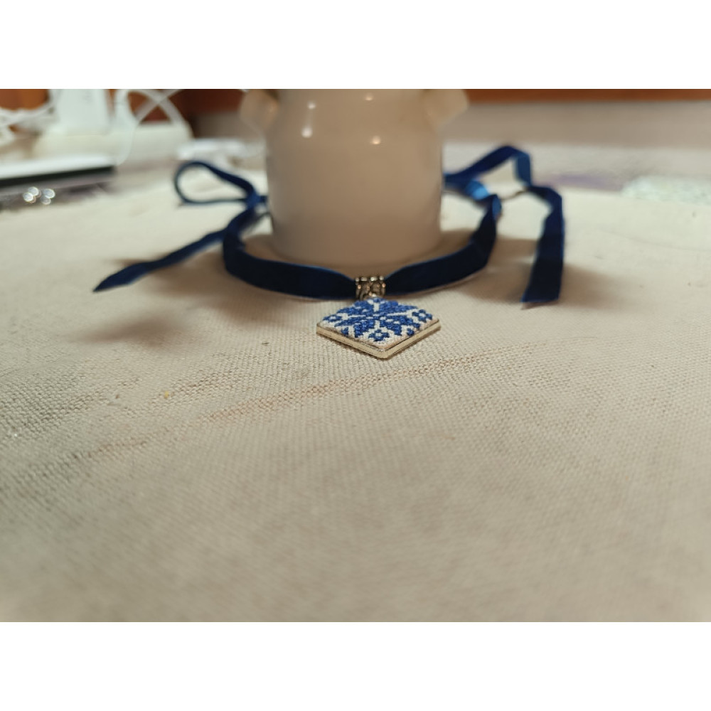 Набір з Оберегом Алатир. Мікровишивка. Микровышивка. micro embroidery. 