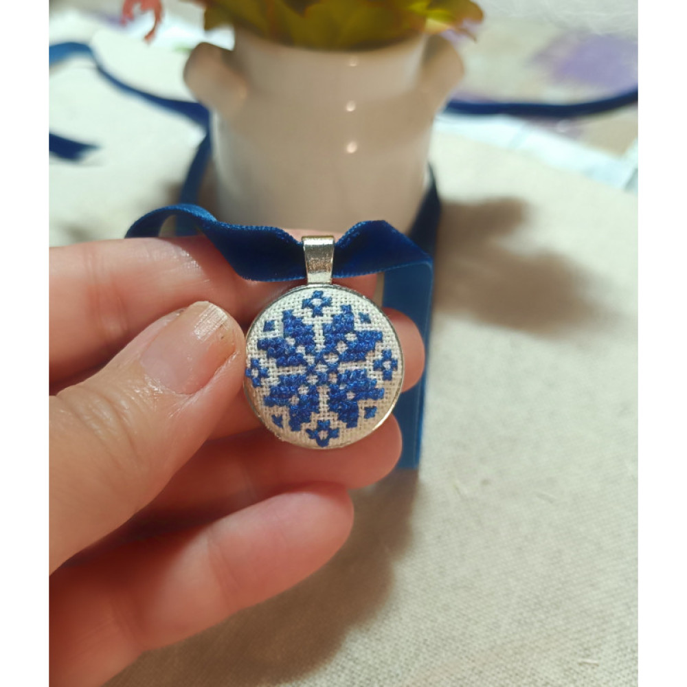 Набір з Оберегом Алатир. Мікровишивка. Микровышивка. micro embroidery. 