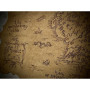 Мапа Середзем`я Lord of the rings Middle Earth map hand made замша ручна робота гарний подарунок
