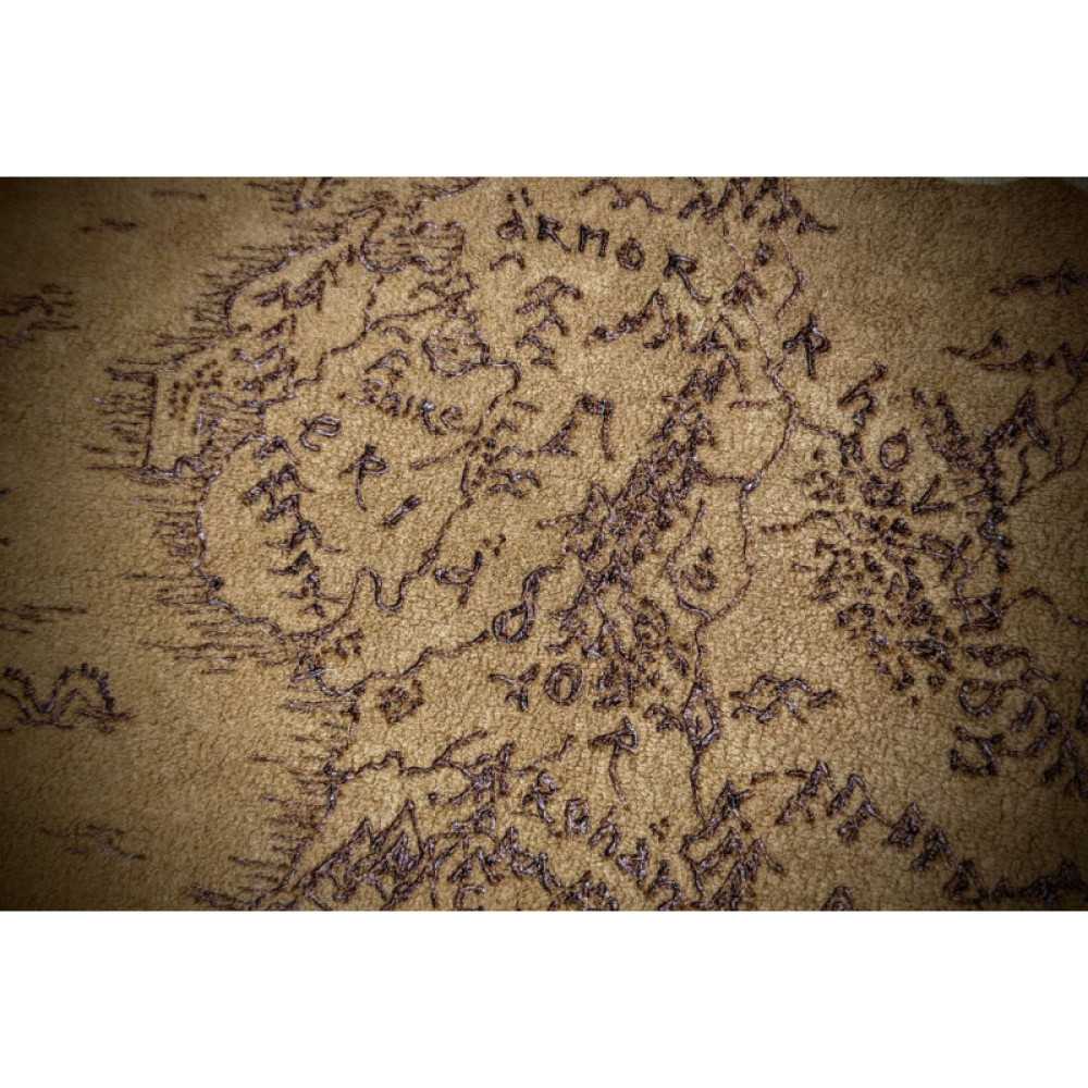 Мапа Середзем`я Lord of the rings Middle Earth map hand made замша ручна робота гарний подарунок