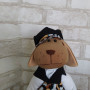 Собака тільда текстильна