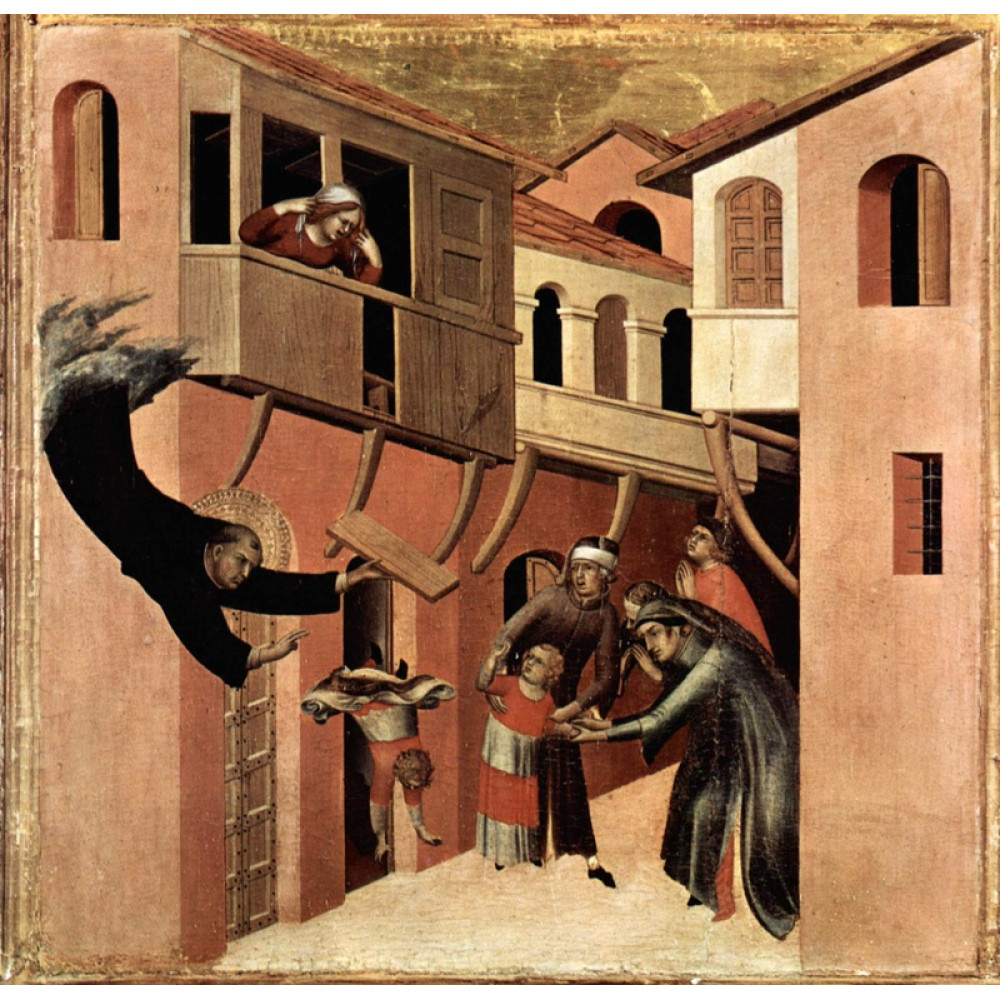 The Miracle of the child falling from the balcony
