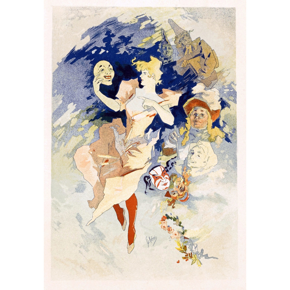 Select Plates from Les Maitres de l Affiche. La Comedie