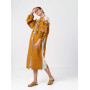 Лляна сукня з рослинним орнаментом April Yellow
